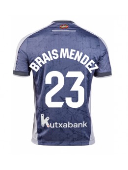 Real Sociedad Brais Mendez #23 Auswärtstrikot 2025-26 Kurzarm Real Sociedad Brais Mendez #23 Auswärtstrikot 2025-26 Kurzarm